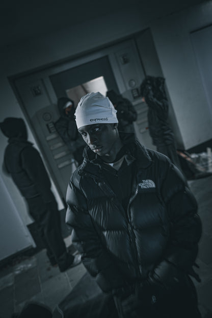 ENFANCED SKULLCAP - WHITE/BLACK