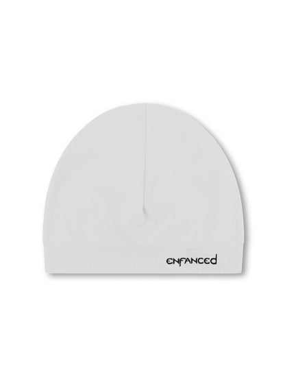 ENFANCED SKULLCAP - WHITE/BLACK